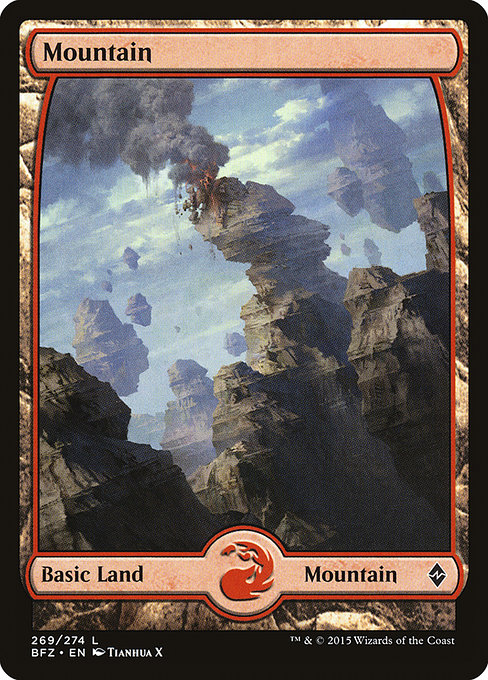 Mountain from Battle for Zendikar