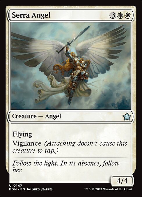 Serra Angel from Foundations