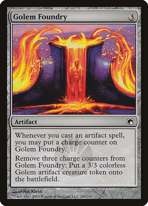 Golem Foundry from Scars of Mirrodin