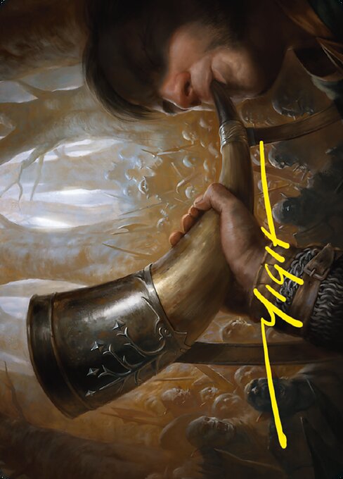 Horn of Gondor // Horn of Gondor from Tales of Middle-earth Art Series
