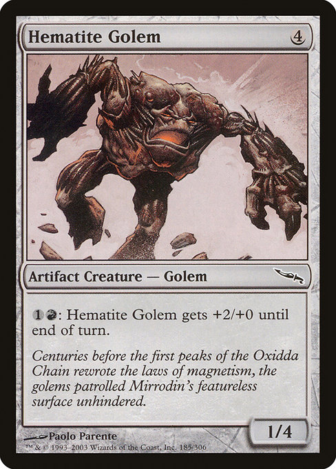 Hematite Golem from Mirrodin