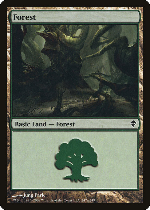 Forest from Zendikar