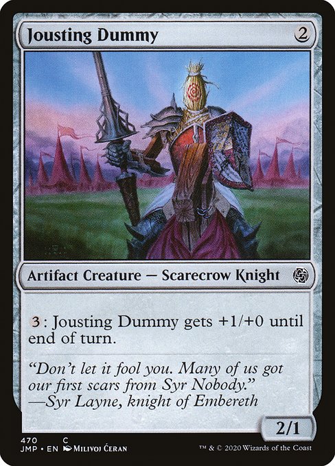 Jousting Dummy highlighted card art