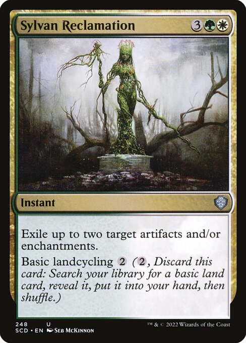 Sylvan Reclamation highlighted card art