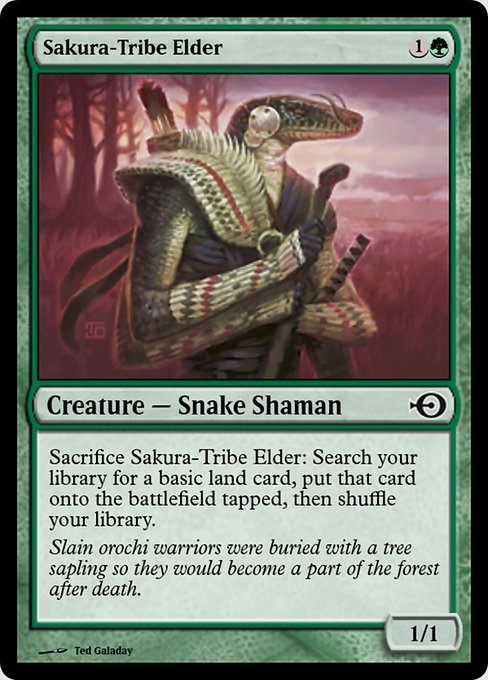 Sakura-Tribe Elder from Magic Online Promos