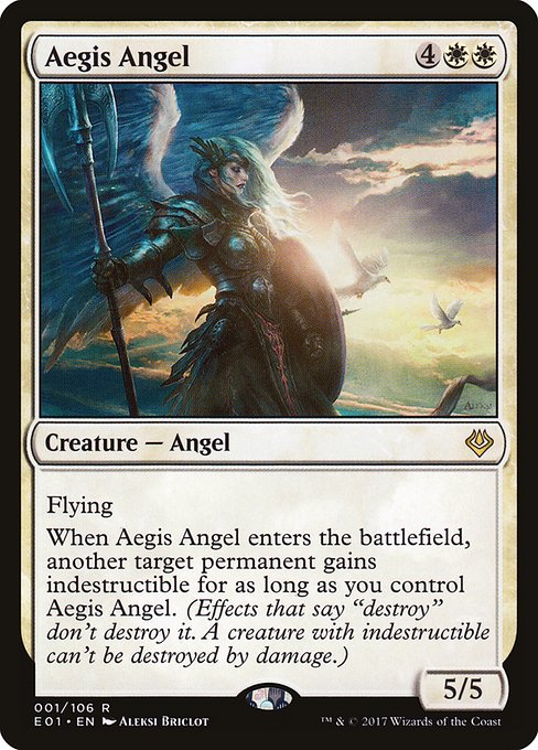 Aegis Angel highlighted card art