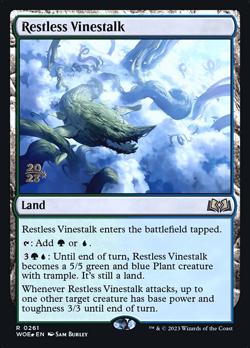 Restless Vinestalk highlighted card art