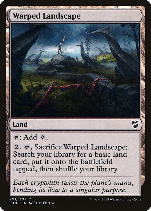 Warped Landscape from Commander 2018