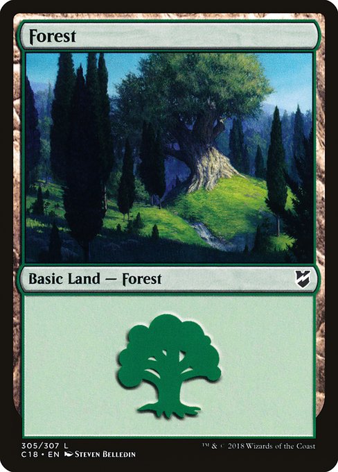 Forest from Commander 2018