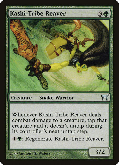 Kashi-Tribe Reaver highlighted card art