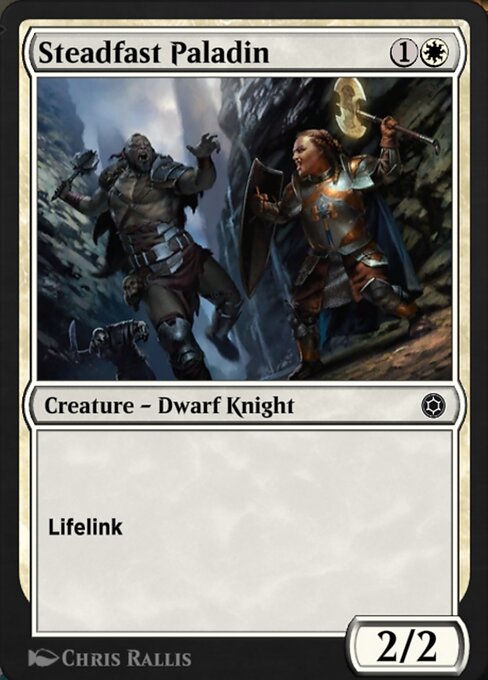 Steadfast Paladin highlighted card art