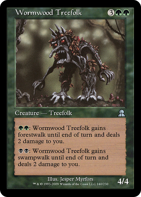 Wormwood Treefolk highlighted card art