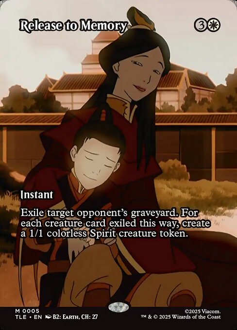 Release to Memory from Avatar: The Last Airbender Eternal