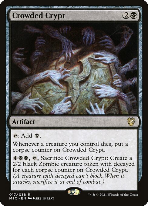 Crowded Crypt from Midnight Hunt Commander