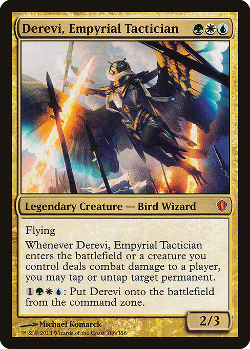 Derevi, Empyrial Tactician from Commander 2013