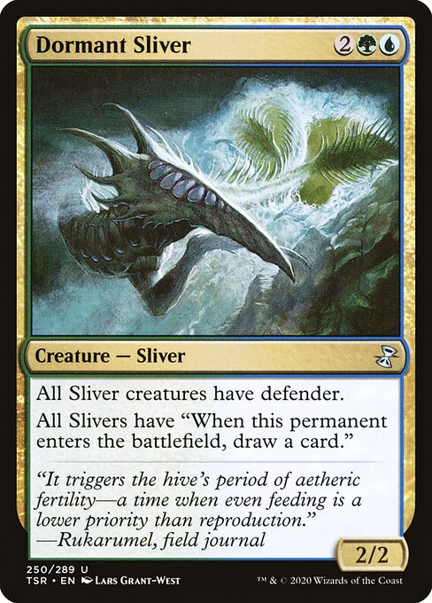 Dormant Sliver highlighted card art