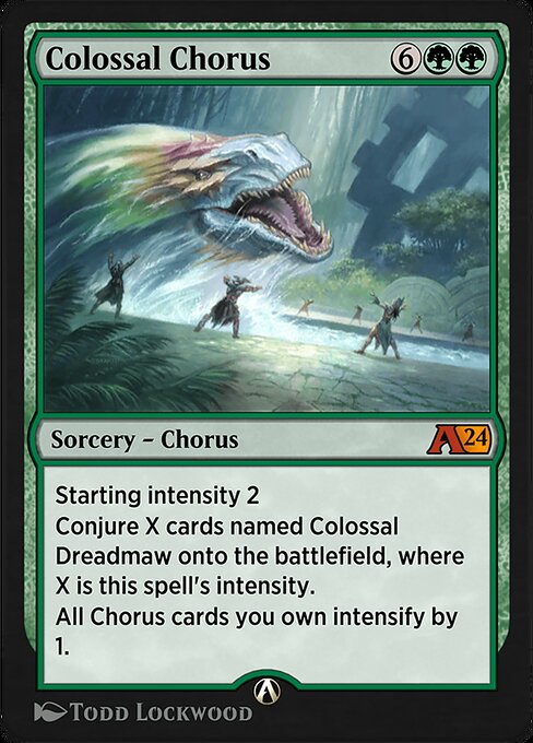Colossal Chorus highlighted card art