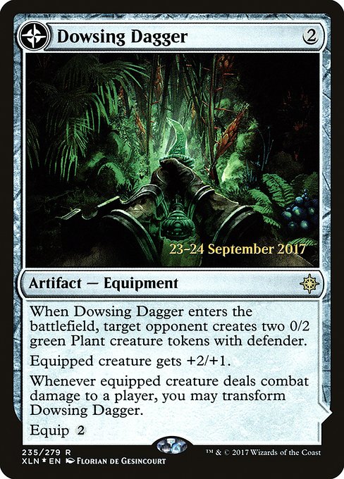 Dowsing Dagger // Lost Vale from Ixalan Promos