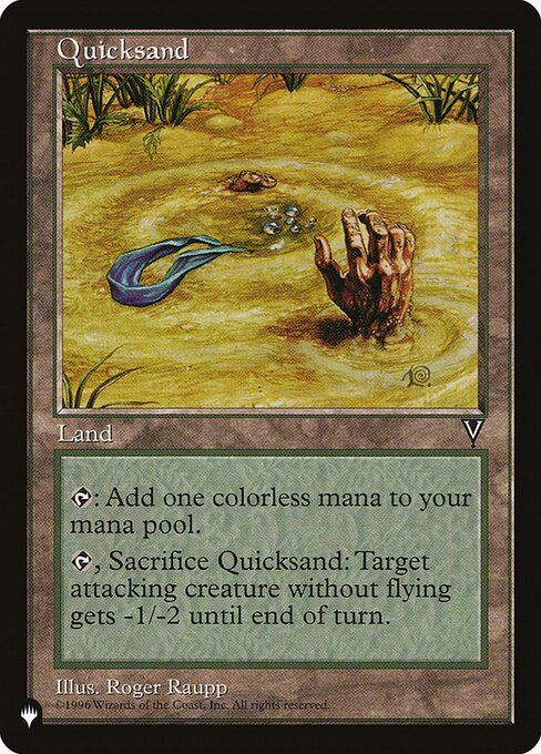 Quicksand highlighted card art