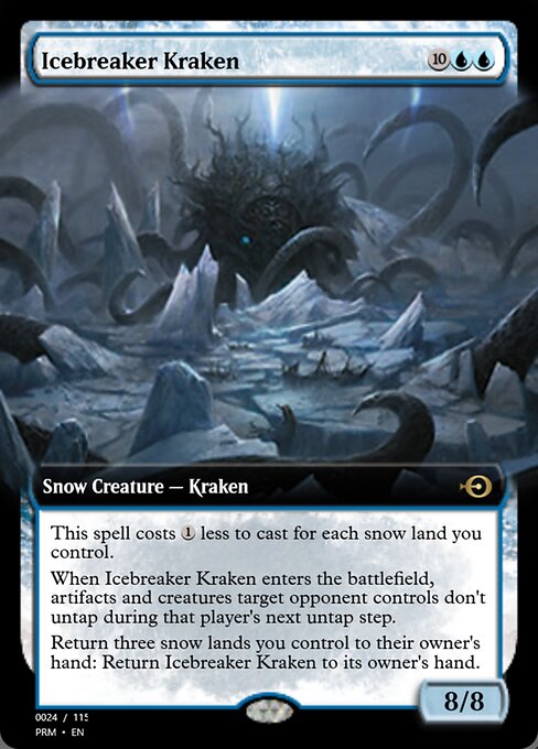 Icebreaker Kraken highlighted card art