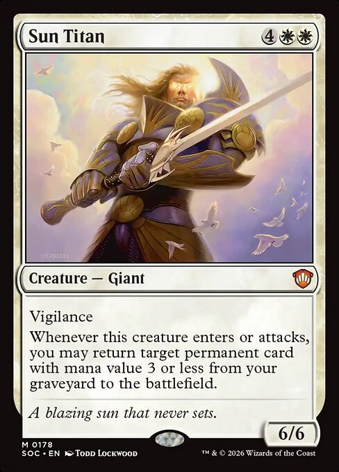 Sun Titan highlighted card art
