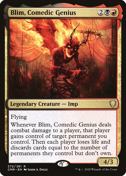 Blim, Comedic Genius from Commander Legends