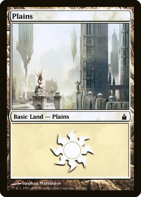 Plains from Ravnica: City of Guilds
