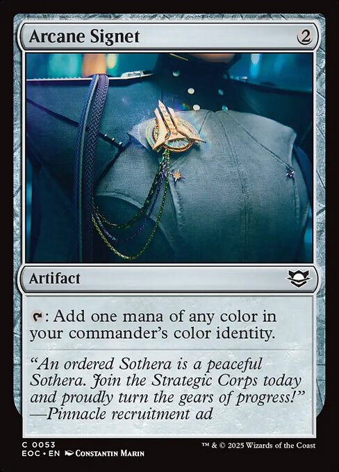 Arcane Signet from Edge of Eternities Commander