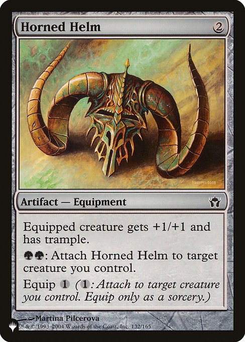 Horned Helm highlighted card art