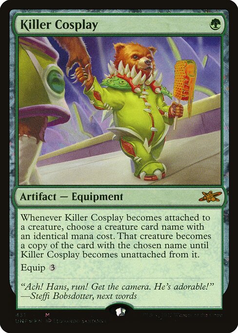Killer Cosplay highlighted card art