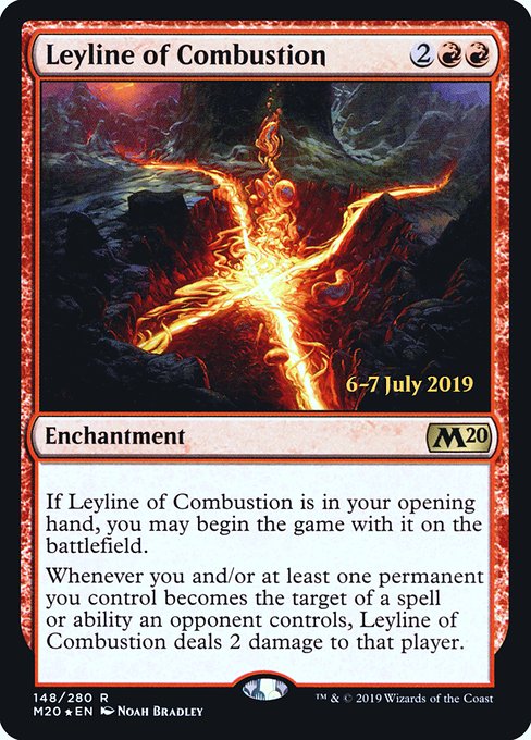 Leyline of Combustion from Core Set 2020 Promos