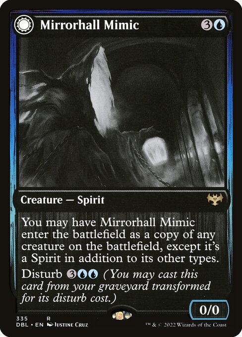 Mirrorhall Mimic // Ghastly Mimicry from Innistrad: Double Feature
