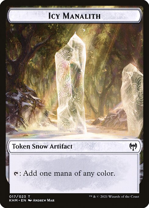 Icy Manalith highlighted card art