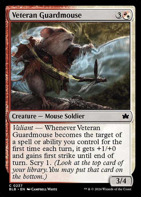 Veteran Guardmouse highlighted card art