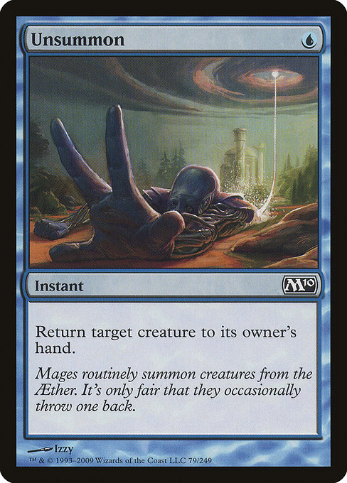 Unsummon from Magic 2010