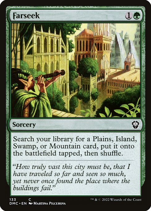 Farseek from Dominaria United Commander
