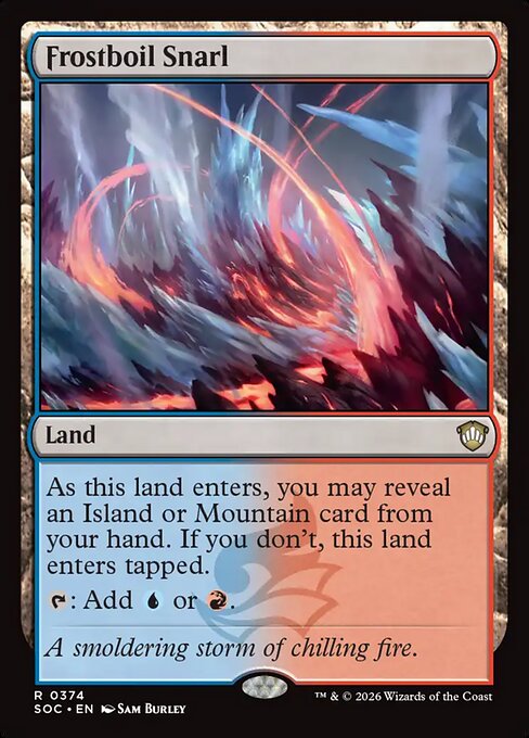 Frostboil Snarl highlighted card art