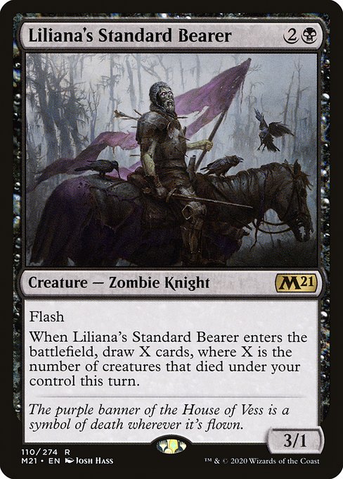 Liliana's Standard Bearer from Core Set 2021