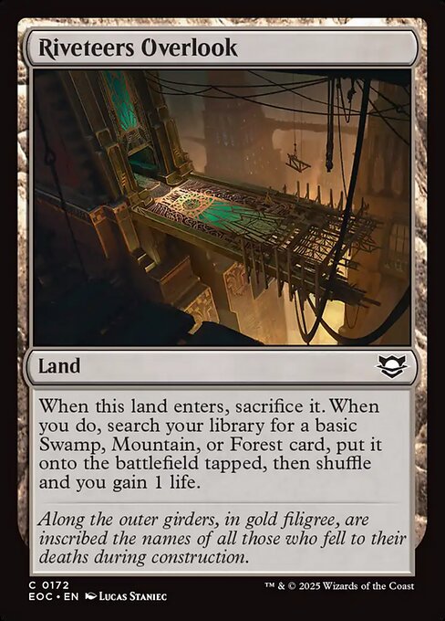 Riveteers Overlook highlighted card art