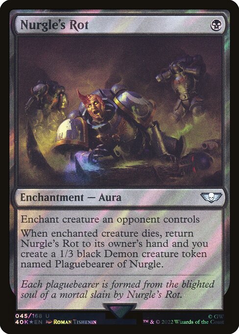Nurgle's Rot highlighted card art