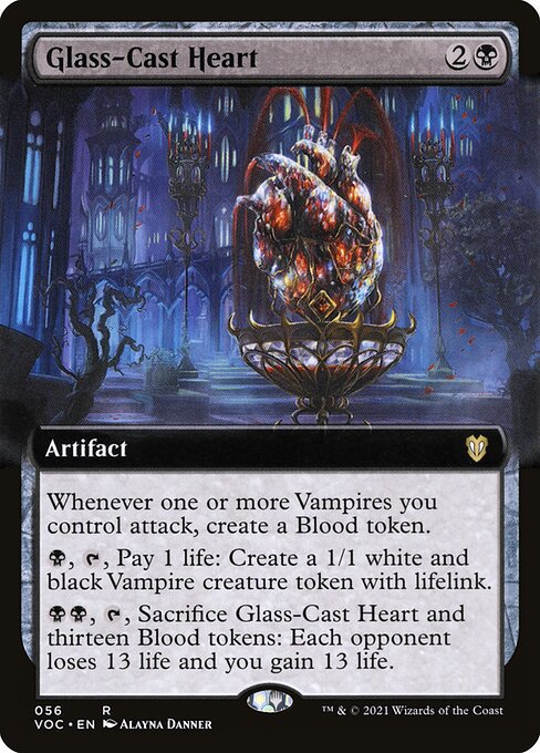 Glass-Cast Heart from Crimson Vow Commander