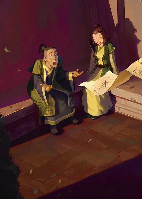 Sokka and Suki // Sokka and Suki from Avatar: the Last Airbender Eternal Art Series