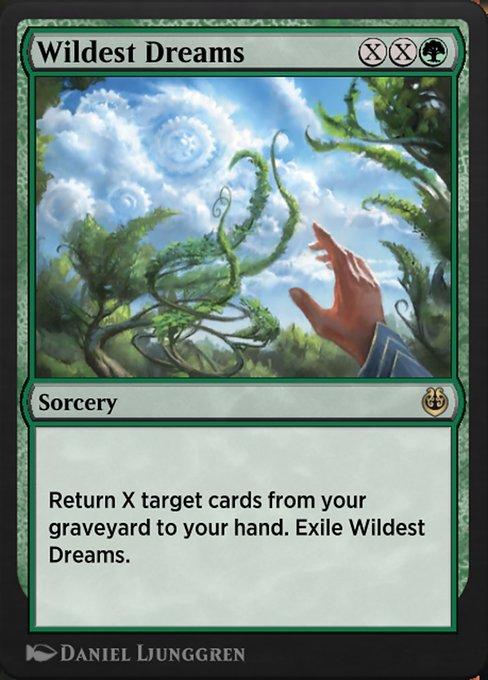 Wildest Dreams highlighted card art