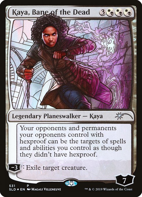Kaya, Bane of the Dead highlighted card art