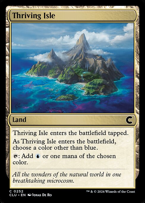 Thriving Isle from Ravnica: Clue Edition
