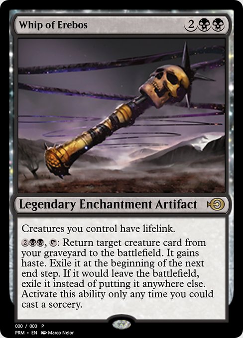 Whip of Erebos from Magic Online Promos