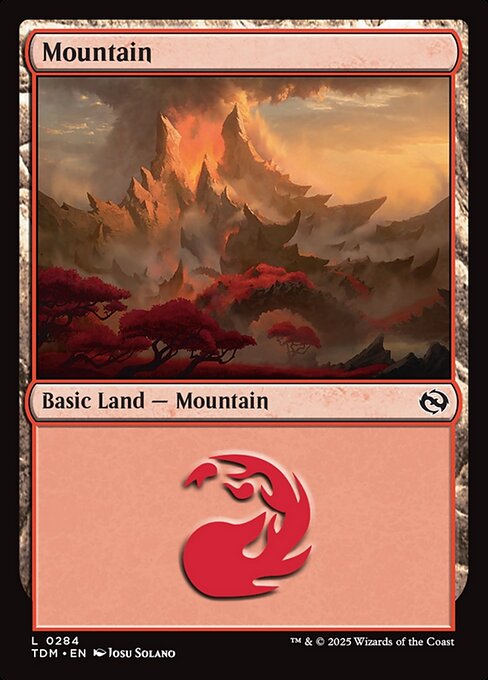 Mountain from Tarkir: Dragonstorm