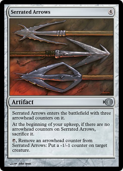 Serrated Arrows from Magic Online Promos