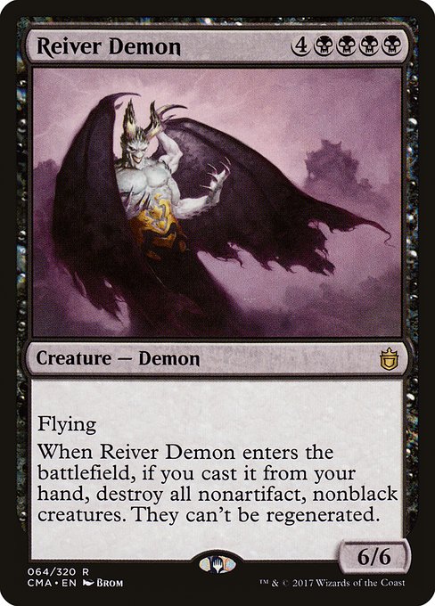 Reiver Demon highlighted card art