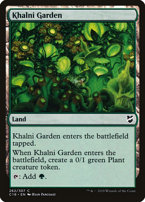Khalni Garden from Commander 2018